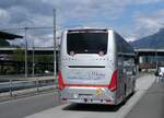 (275'781) - Aus Oesterreich: Gassner, Uttendorf - ZE 333 II - Scania/Higer am 23. Mai 2025 beim Bahnhof Interlaken Ost