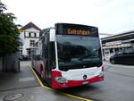 (275'902) - PostAuto Bern - BE 707'874/PID 12'319 - Mercedes (ex Wiener Linien, A-Wien Nr. 8163) am 29. Mai 2025 beim Bahnhof Interlaken West