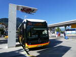 (277'279) - PostAuto Bern - BE 610'539/PID 12'128 - eMercedes am 28. Juni 2025 beim Bahnhof Interlaken West
