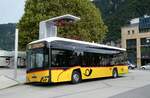 (279'873) - PostAuto Bern - BE 862'361/PID 12'280 - eSolaris am 4. September 2025 beim Bahnhof Interlaken Ost