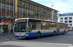 (282'099) - PostAuto Nordschweiz - BL 154'229/PID 12'420 - Mercedes (ex TPL Lugano Nr. 404) am 7. November 2025 beim Bahnhof Interlaken Ost