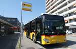 (278'718) - CarPostal Ouest - NE 165'366/PID 10'671 - Mercedes (ex VD 606'251) am 9. August 2025 beim Bahnhof Moutier