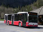 (273'813) - PostAuto Bern - BE 707'874/PID 12'319 - Mercedes (ex Wiener Linien, A-Wien Nr. 8163) am 10. April 2025 in Stechelberg, Hotel