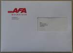 (273'767) - AFA Briefumschlag vom 3. April 2025 am 8. April 2025 in Thun