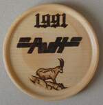 (282'490) - AvH-Holztellerchen von 1991 am 19. November 2025 in Thun