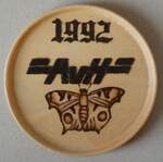 (282'491) - AvH-Holztellerchen von 1992 am 19. November 2025 in Thun