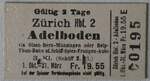 (283'182) - AFA-Einzelbillet vom 21. Dezember 1940 am 14. Dezember 2025 in Thun