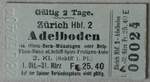 (283'183) - AFA-Einzelbillet vom 28. Dezember 1940 am 14. Dezember 2025 in Thun