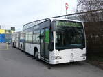 (272'704) - Wieland, Murten - Nr. 123/FR 300'604 - Mercedes (ex Knecht, Windisch Nr. 215; ex Interbus, Yverdon Nr. 215; ex BVB Basel Nr. 794; ex ASN Stadel Nr. 199/PID 4125) am 9. Mrz 2025 in Kerzers, Interbus