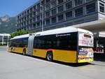 (276'935) - PostAuto Graubnden - GR 171'580/PID 11'883 - eSolaris (ex Dnser, Trimmis) am 18. Juni 2025 beim Bahnhof Chur