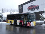 (272'865) - PostAuto Graubnden - GR 102'374/PID 11'757 - Solaris am 14. Mrz 2025 in Flims, Bergbahnen