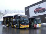 (272'867) - PostAuto Graubnden - GR 187'348/PID 12'104 - eMAN am 14. Mrz 2025 in Flims, Bergbahnen