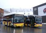 (272'872) - PostAuto Graubnden - GR 162'994/PID 12'082 - eSolaris am 14. Mrz 2025 in Flims, Bergbahnen