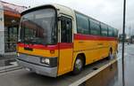 (280'122) - Buzzi, Bern - BE 910'789 - Mercedes (ex Mattli, Wassen/PID 2295) am 9. September 2025 beim Bahnhof Ilanz