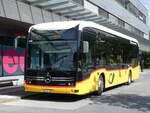 (276'882) - Gessinger, Bad Ragaz - GR 102'390/PID 12'083 - eMercedes am 18. Juni 2025 beim Bahnhof Landquart