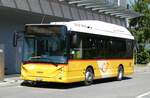 (278'620) - Gessinger, Bad Ragaz - GR 185'404/PID 11'901 - eHeuliez-Iveco am 8. August 2025 beim Bahnhof Landquart