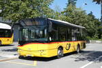 (278'622) - PostAuto Graubnden - GR 81'323/PID 11'708 - Solaris am 8. August 2025 beim Bahnhof Landquart