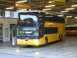(276'978) - PostAuto Graubnden - GR 170'402/PID 10'963 - Van Hool am 18. Juni 2025 in Thusis, Postautostation