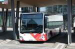 (278'680) - CarPostal Ouest - JU 36'880/PID 11'768 - Mercedes am 9. August 2025 beim Bahnhof Delmont