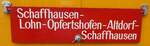 (279'654) - Routentafel - Schaffhausen-Lohn-Opfertshofen-Altdorf-Schaffhausen - am 30. August 2025 in Oberkirch, CAMPUS Sursee