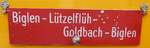 (279'661) - Routentafel - Biglen-Ltzelflh-Goldbach-Biglen - am 30. August 2025 in Oberkirch, CAMPUS Sursee
