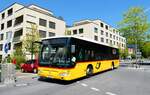 (279'216) - PostAuto Zentralschweiz - Nr. 502/NW 348/PID 5265 - Mercedes (ex Nr. 52; ex Nr. 31; ex Thepra, Stans Nr. 31) am 19. August 2025 beim Bahnhof Stans
