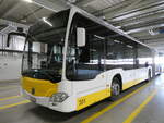 (275'670) - VBSH Schaffhausen - Nr. 201/SH 12'501 - Mercedes (ex SB Schaffhausen Nr. 1) am 17. Mai 2025 in Schaffhausen, Regionalbusgarage
