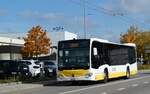 (281'124) - VBSH Schaffhausen - Nr. 215/SH 54'315 - Mercedes (ex Nr. 24) am 10. Oktober 2025 in Schaffhausen, Ebnat