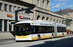 (281'904) - VBSH Schaffhausen - Nr. 102 - Hess/Hess Gelenktrolleybus am 30. Oktober 2025 beim Bahnhof Schaffhausen