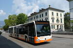 (278'949) - BSU Solothurn - Nr. 1155/SO 155'955 - Mercedes (ex Nr. 55) am 16. August 2025 in Solothurn, Amthausplatz