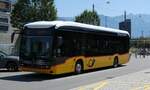 (278'647) - PostAuto Ostschweiz - SG 499'211/PID 12'131 - eMercedes am 8. August 2025 beim Bahnhof Buchs