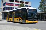 (278'656) - PostAuto Ostschweiz - SG 499'211/PID 12'131 - eMercedes am 8. August 2025 beim Bahnhof Buchs