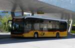 (278'658) - PostAuto Ostschweiz - SG 499'212/PID 12'132 - eMercedes am 8. August 2025 beim Bahnhof Buchs