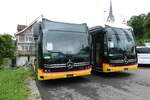 (278'022) - PostAuto Ostschweiz - PID 12'202 - PID 12'202 - eMercedes am 25. Juli 2025 in Nesslau, Altherr