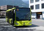 (277'133) - Aus Liechtenstein: BOS PS Anstalt, Vaduz - Nr. 552/FL 40'219 - Mercedes (ex PLA Vaduz Nr. 47/PID 10'909) am 20. Juni 2025 beim Bahnhof Sargans