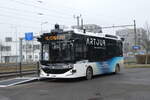 (284'203) - TGA, Arbon (Eurobus) - TG 686 - eKarsan am 16. Januar 2026 beim Bahnhof Arbon