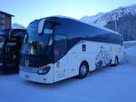 (271'146) - Zgraggen, Schattdorf - UR 9399 - Setra am 14. Januar 2025 in Andermatt, Bahnhofplatz