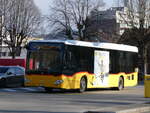 (269'525) - CarPostal Ouest - VD 615'808/PID 10'711 - Mercedes am 30. November 2024 beim Bahnhof Yverdon