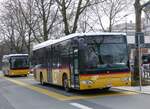 (271'608) - CarPostal Ouest - VD 335'324/PID 4642 - Mercedes am 1. Februar 2025 beim Bahnhof Yverdon