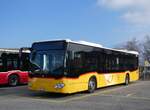 (272'075) - CarPostal Ouest - VD 607'890/PID 10'989 - Mercedes (ex JU 43'869) am 15. Februar 2025 in Yverdon, Garage