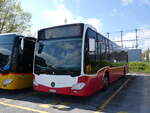 (274'225) - CarPostal Ouest - VD 644'185/PID 12'302 - Mercedes (ex Wiener Linien, A-Wien Nr. 8120) am 26. April 2025 in Yverdon, Garage