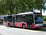 (275'963) - CarPostal Ouest - VD 644'185/PID 12'301 - Mercedes (ex Intertours, Domdidier Nr. 486; ex Wiener Linien, A-Wien Nr. 8122) am 30. Mai 2025 beim Bahnhof Yverdon
