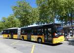 (276'014) - CarPostal Ouest - VD 305'217/PID 10'356 - Solaris am 30. Mai 2025 beim Bahnhof Yverdon