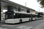 (281'205) - Overney, Vevey - VD 280'323 - Solaris (ex AAGR Rothenburg Nr. 10) am 11. Oktober 2025 beim Bahnhof Yverdon