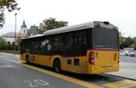(281'209) - CarPostal Ouest - VD 475'383/PID 10'528 - Mercedes (ex TPB, Sdeilles) am 11. Oktober 2025 beim Bahnhof Yverdon