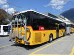 (265'748) - PostAuto Wallis - VS 516'247/PID 11'446 - Iveco am 16. August 2024 beim Bahnhof Brig