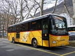(272'810) - PostAuto Wallis - VS 424'838/PID 10'084 - Iveco am 11. Mrz 2025 in Brig, Garage