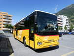 (276'305) - Seiler, Ernen - VS 445'912/PID 10'522 - Iveco (ex PostAuto Wallis) am 6. Juni 2025 in Brig, Postgarage