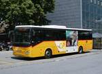 (276'712) - PostAuto Wallis - VS 424'839/PID 10'085 - Iveco am 14. Juni 2025 beim Bahnhof Brig