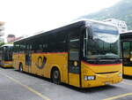 (276'717) - PostAuto Wallis - VS 354'601/PID 5053 - Irisbus am 14. Juni 2025 in Brig, Garage